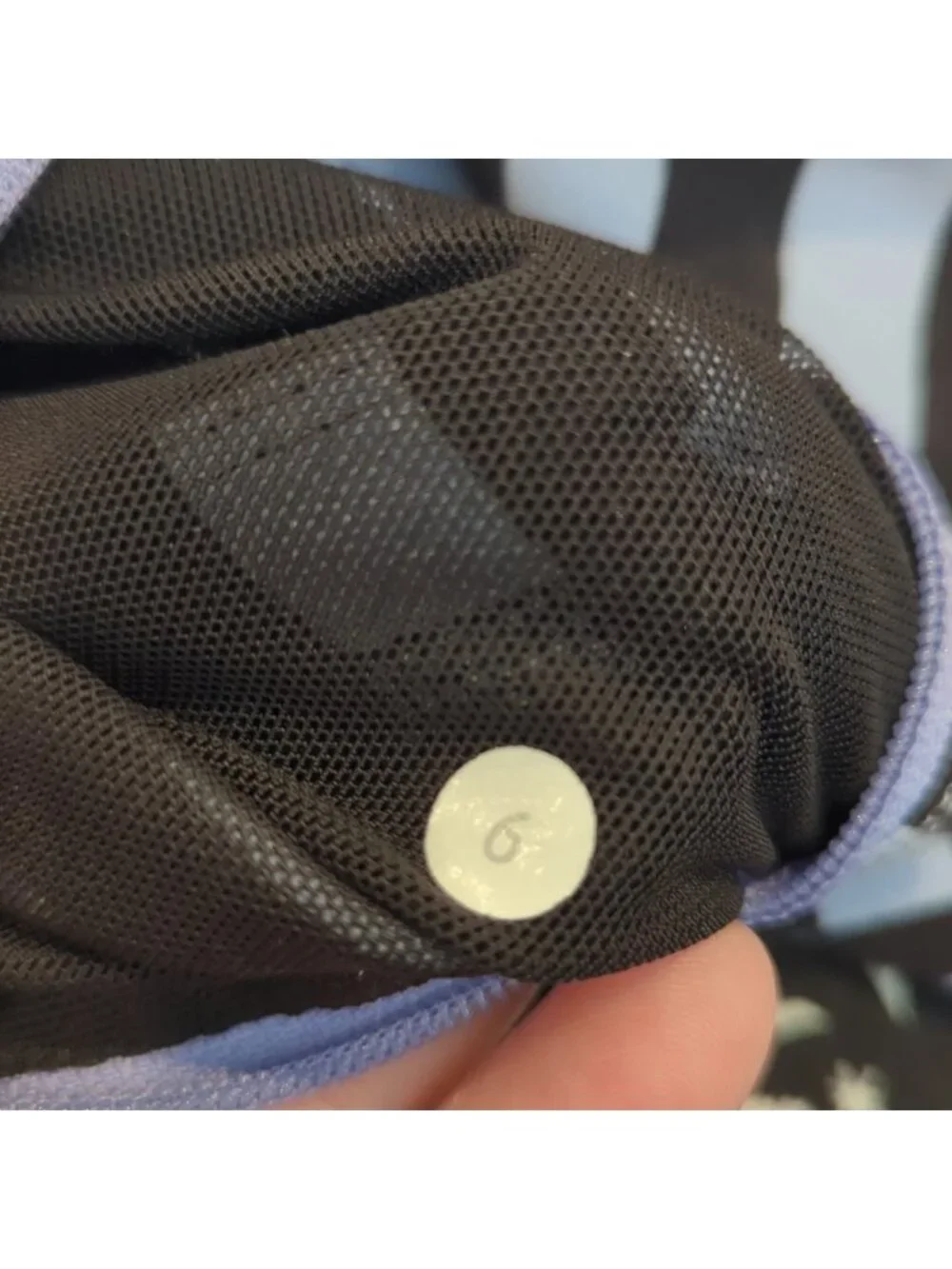 Lululemon Forme Jacket Sea Stripe Polar Haze Black / Black